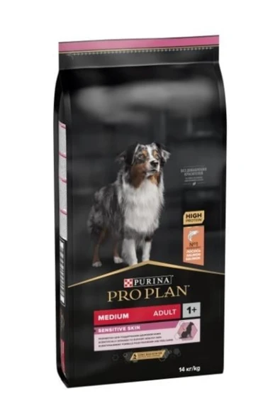 Pro Plan Optiderma Somonlu Hassas Yetişkin Köpek Maması 14 Kg ürün görseli 1