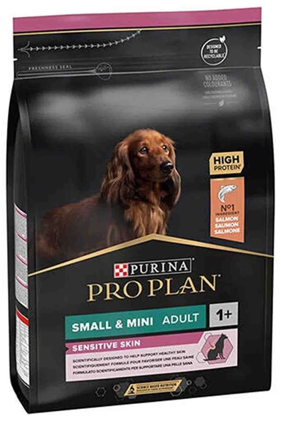 Pro Plan Small & Mini Adult Somonlu Köpek Maması 3 kg ürün görseli 1