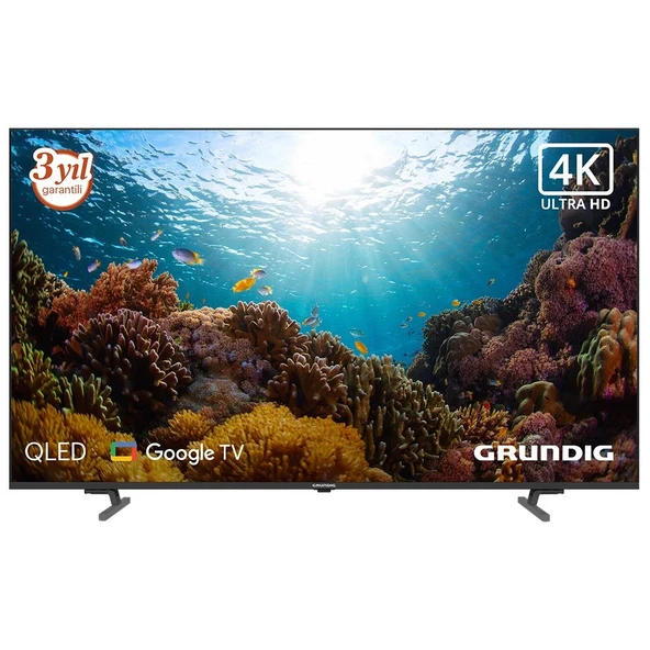 Grundig 43GJQ 9200 A 43 inç 109 Ekran Uydu Alıcılı Google Smart Dolby Atmos 4K UltraHD QLED TV ürün görseli 1