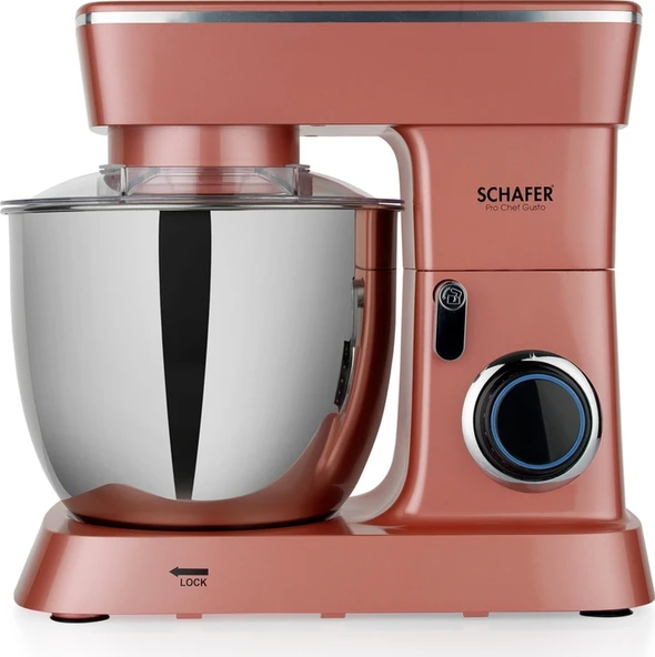 Schafer Prochef Gusto 5.5 L Stand Mikser Gümüş - Rose Gold ürün görseli 1