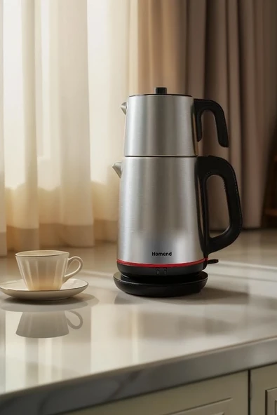 Homend Royaltea 1711H Çay Makinesi Inox ürün görseli 1