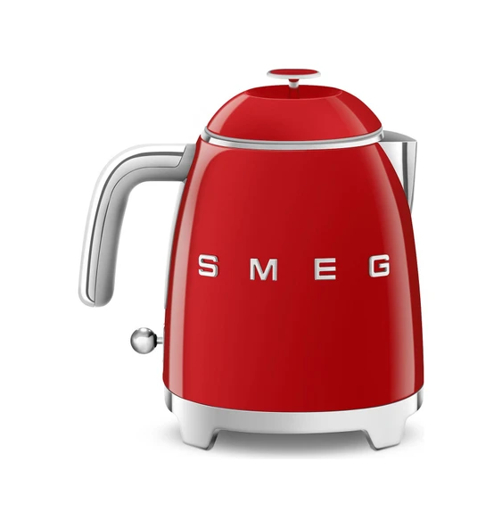 Smeg 50's Style KLF05 800 ML 1400 W Mini Su Isıtıcı Kettle Kırmızı Kırmızı ürün görseli 1