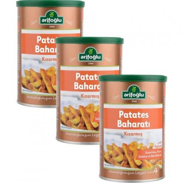 Arifoğlu 3 Adet Kızarmış Patates Baharatı 200 gr - ürün görseli 1