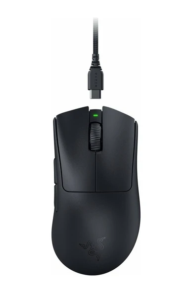 Razer DeathAdder V3 Pro RZ01-04630100-R3G1 Kablosuz Optik Oyuncu Mouse Siyah ürün görseli 1
