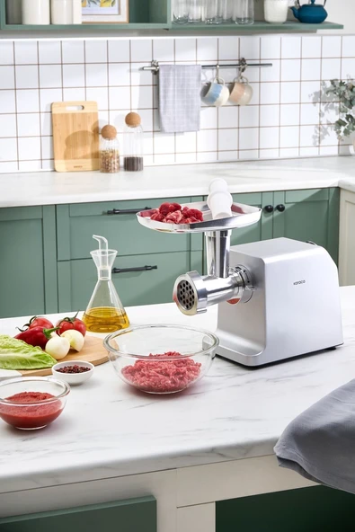 Karaca Salça,Sucuk,Sosis ve İçli Aparatlı Kıyma Makinesi Inox ürün görseli 1