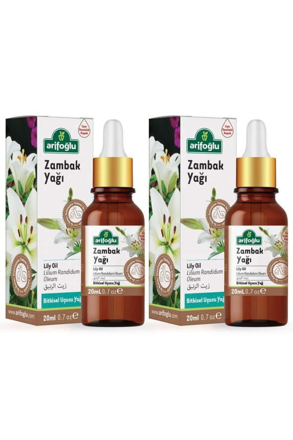 Arifoğlu Zambak Yağı 20ml 2 Li Set ürün görseli 1