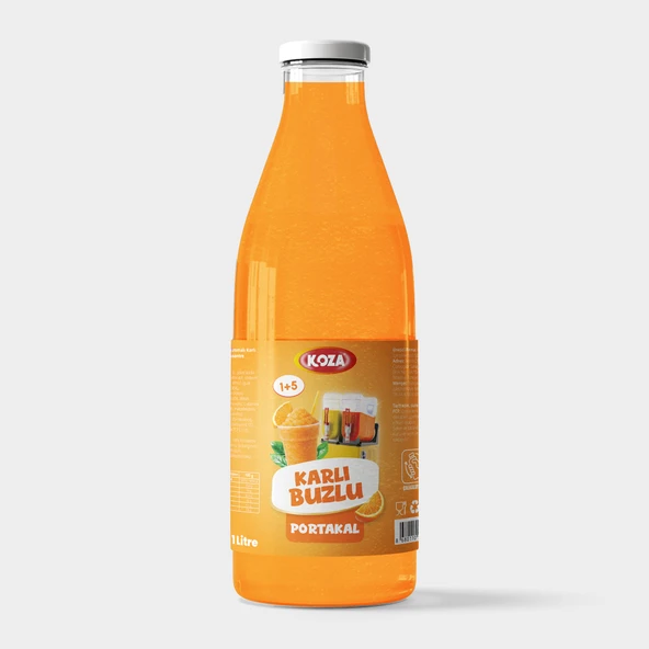 Portakal Aromalı Karlı Buzlu Sıvı (1 Lt.) ürün görseli 1