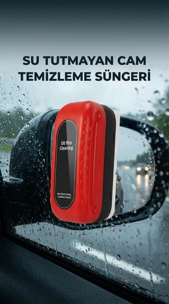 Su Tutmayan Pratik Araç Camı Temizleme Süngeri ürün görseli 1