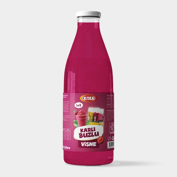Vişne Aromalı Karlı Buzlu Sıvı ( 1 Lt. ) ürün görseli 1