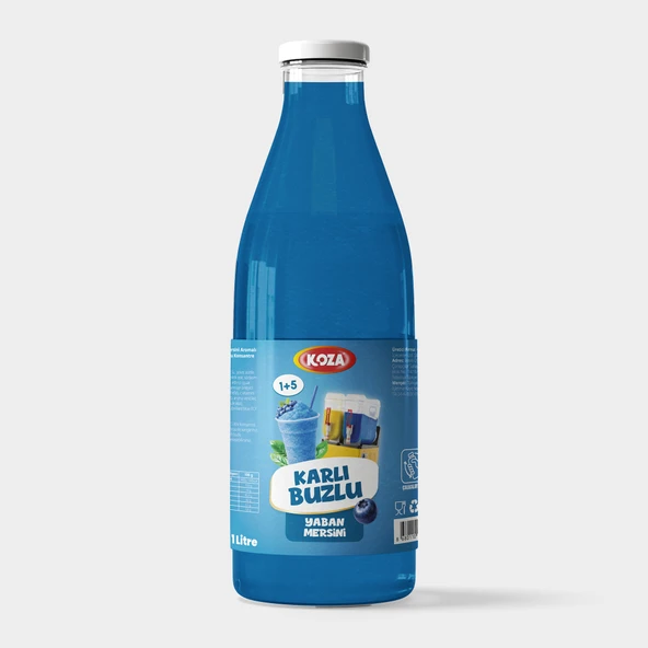 Yaban Mersini Aromalı Karlı Buzlu Sıvı (1 Lt. ) ürün görseli 1