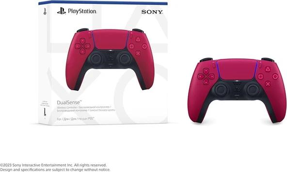Sony DualSense Kırmızı Kablosuz PS5 Oyun Kolu ürün görseli 1