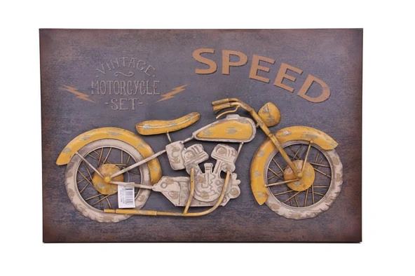 Norino Motorsiklet Tablo Pano Vintage Dekoratif Ev Ofis Hediyelik ürün görseli 1