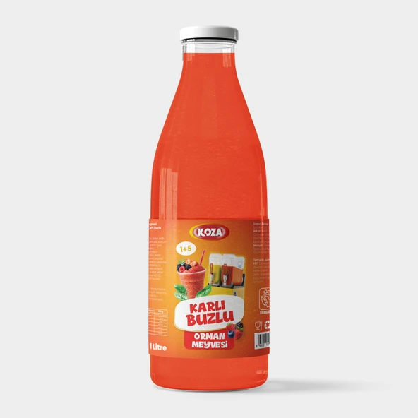 Orman Meyvesi Aromalı Karlı Buzlu Sıvı (1 Lt.) ürün görseli 1