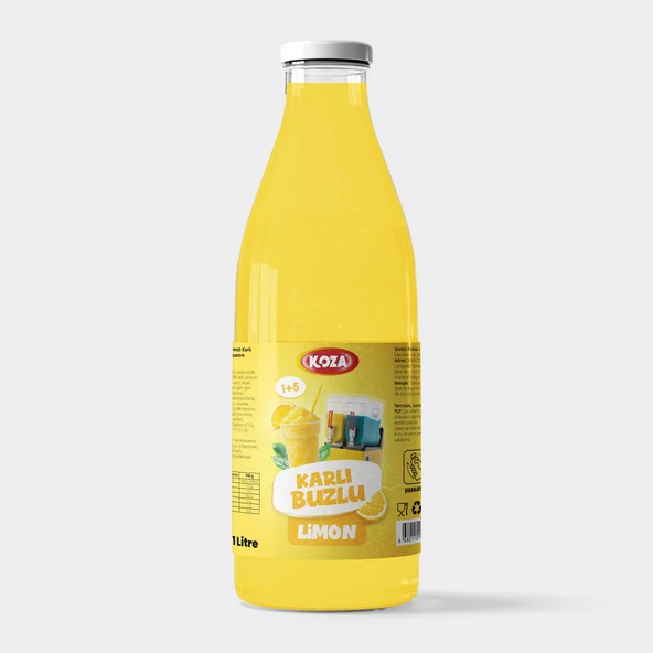 Limon Aromalı Karlı Buzlu Sıvı (1 Lt.) ürün görseli 1
