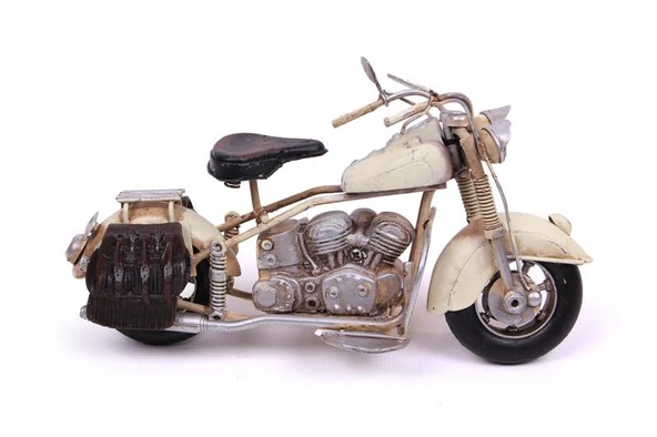 Norino Dekoratif Metal Motosiklet Vintage Dekoratif Ev Ofis Hediyelik ürün görseli 1