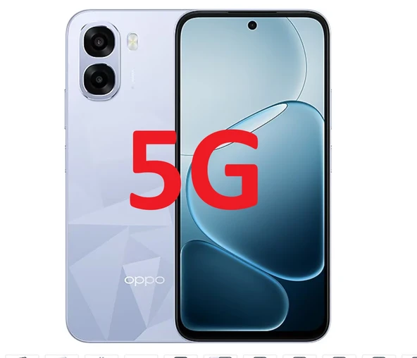 Oppo A6T 256 4 5G (Distribütör Garantili) Kristal Mavi ürün görseli 1