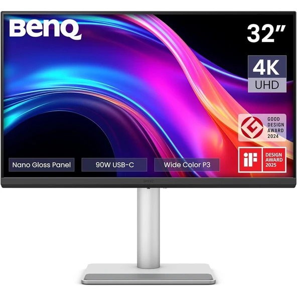 BenQ MA320UP MacBook Pro ve MacBook Air için 32inç 4K Glossy Monitör (YENİ ) ürün görseli 1