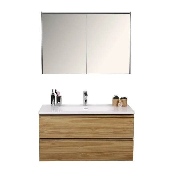 Kobos Lignum 100 cm Banyo Dolabı Seti Meguro ürün görseli 1