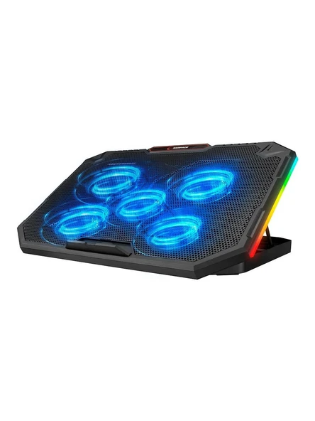 Rampage AD-RC15 Spear 5 Fanlı Laptop Soğutucu ürün görseli 1