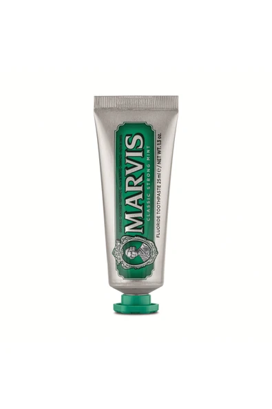 MARVIS TRAVEL SET - STRONG MİNT MACUN 25 ML + FIRÇA - Resim 5