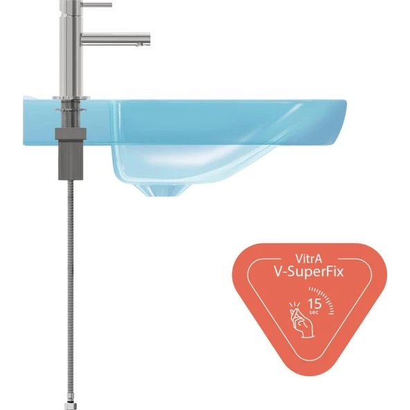 Origin A42555 Kısa Lavabo Bataryası, Krom - Resim 6