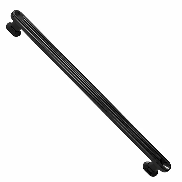Özen Mat Siyah Çekmece Kulp 224 mm Modern Mobilya Kulpu Şık Tasarım Dayanıklı Dolap Kapak Aksesuarı ürün görseli 1