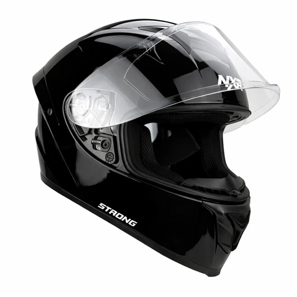 NXR STRONG SİYAH KASK - Resim 5