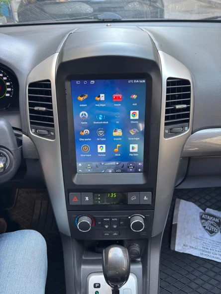 Chevrolet Captiva 2006-2011 Tesla Multimedya Çerçevesi - Resim 4