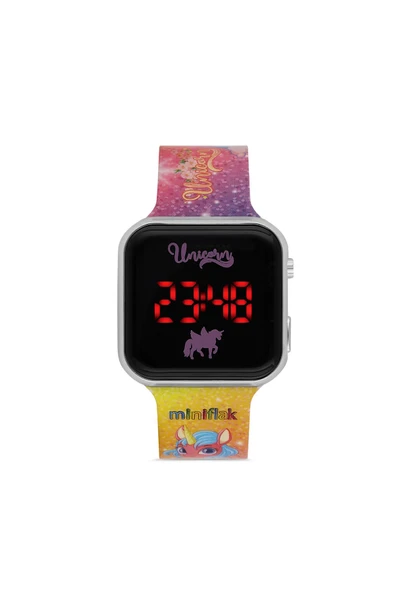 Miniflak Unicorn MFU8001 Square Led Çocuk Saati ürün görseli 1