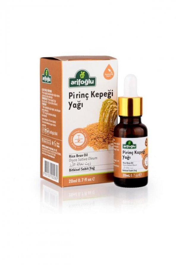 Arifoğlu Pirinç Kepeği Yağı 20ml ürün görseli 1