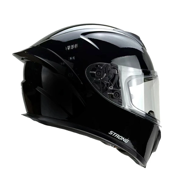 NXR STRONG SİYAH KASK - Resim 3