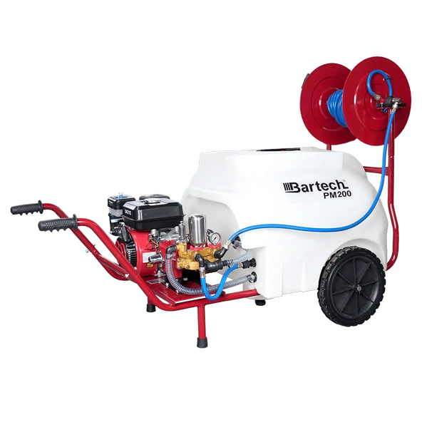 Bartech PM-200 VT30 200 lt Tekerlekli Pülverizatör İlaçlama Makinesi ürün görseli 1