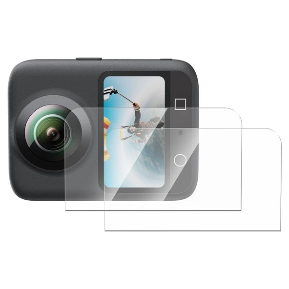 Telesin Osmo 360 Ekran Koruyucu Kit / Osmo 360 Screen Protector Film Set - Resim 2