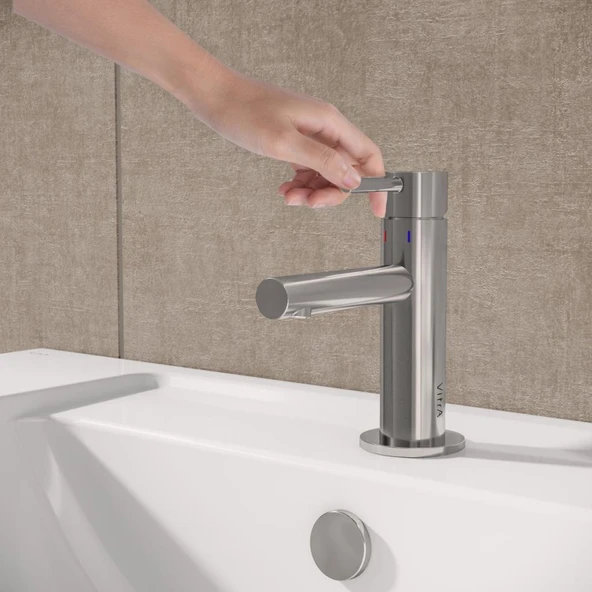 Origin A42555 Kısa Lavabo Bataryası, Krom - Resim 3