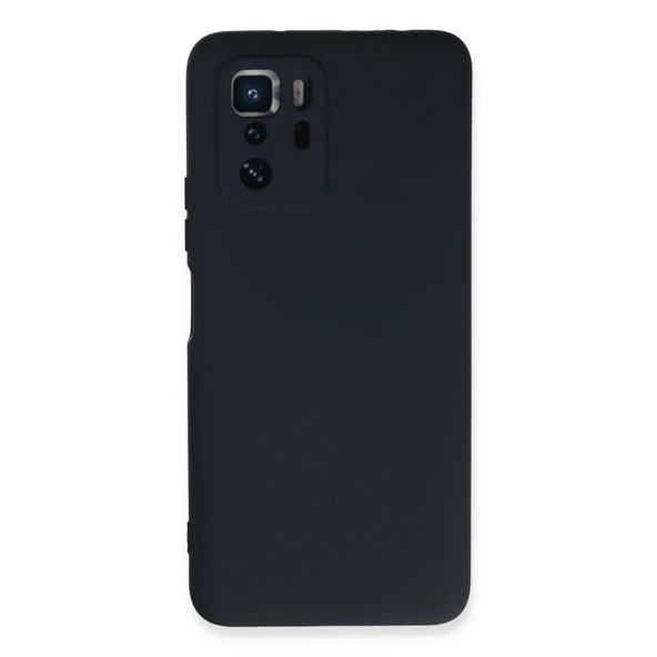 Xiaomi Poco X3 Gt Kılıf Nano İçi Kadife Silikon - Lacivert ürün görseli 1