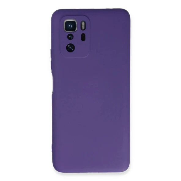 Xiaomi Poco X3 Gt Kılıf Nano İçi Kadife Silikon - Mor ürün görseli 1