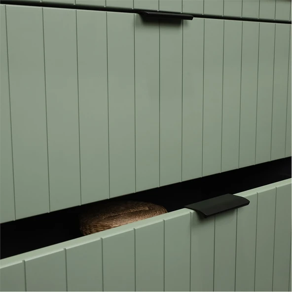Kobos Noble 100 cm Banyo Dolabı Seti Mint - Resim 7