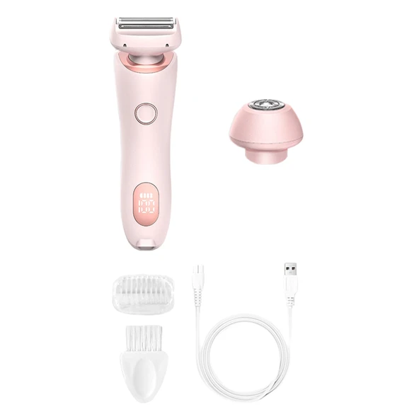 klaria LadyGlow Pro - saniyeler içinde ipeksi pürüzsüz bir cilt için nano tıraş makinesi Islak ve kuru tıraş için su geçirmez kadın epilatörü ürün görseli 1