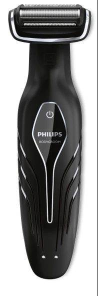 Philips BG2036/32 Bodygroom Plus/Tüm vücut bölgeleri için tıraş veya düzeltme/ıslak ve kuru/siyah-gümüş ürün görseli 1
