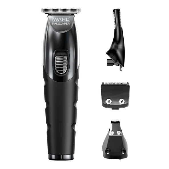 WAHL Manscaper Alet Kutusu, Çoklu Bakım Makinesi, Sakal Kesme Makinesi, Saç Kesme Makinesi, Lityum Güç, USB Şarjı, Koruma, Şarj Edilebilir, Siyah ürün görseli 1