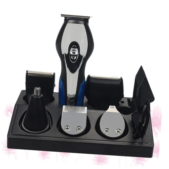 Erkekler için Homoyoyo Düzeltici ve Elektrikli Tıraş Makinesi Seti Paslanmaz Çelik Bıçaklar Hassas Kesim Teknolojisi USB Şarj Edilebilir Yüz Bakımı ve Sakal Şekillendirme için Kompakt ve Taşınabilir ürün görseli 1