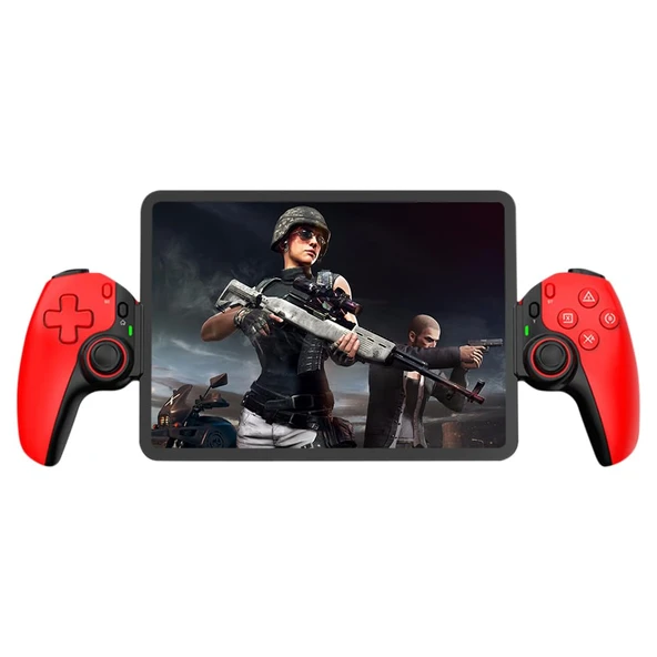 Fiorky D9 Telefon Oyun Denetleyicisi, Anahtar/PS3/PS4/PC/Android/iOS için, Turbo Bluetooth Denetleyicili Çift Salonlu Somatosensör Denetleyici Kablosuz Gamepad Çift Titreşim 6 Eksenli Gyro ürün görseli 1