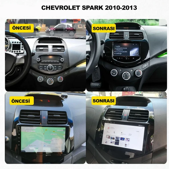 Chevrolet Spark 9 inç Multimedya Çerçevesi - Resim 2