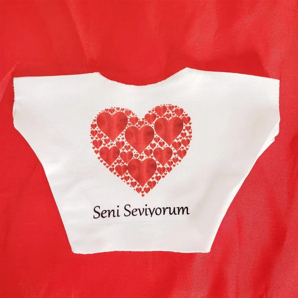 Norino Seni Seviyorum Baskılı Tişört ürün görseli 1