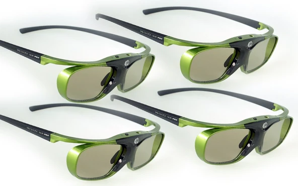 4X Hi-Shock DLP Pro Limon Cenneti | Acer, BenQ, Optoma ve Viewsonic'ten 3D DLP projektörler için DLP Link 3D aktif gözlükler | comp. PPA5610 / E4W ile [96-200Hz | Pil | 32g | şarj edilebilir] ürün görseli 1