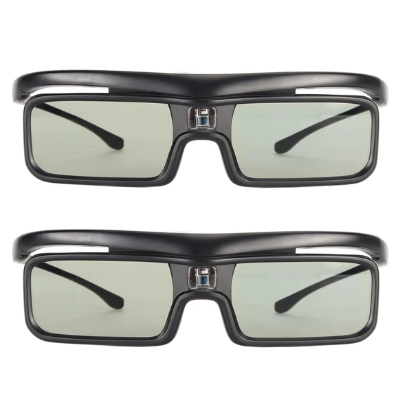 DLP-Link 3D Gözlük, LTV 2500 3000 Pro 3500 Pro 3D Projektörler için 144Hz Şarj Edilebilir Aktif Shutter Gözlük, 178° Görüş Açısı, 150 Gün Bekleme Süresi ürün görseli 1