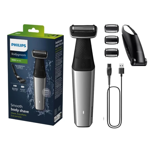 Philips BODYGROOM Series 5000 BG5021/15 Tondeuse aine et Corps étanche ürün görseli 1