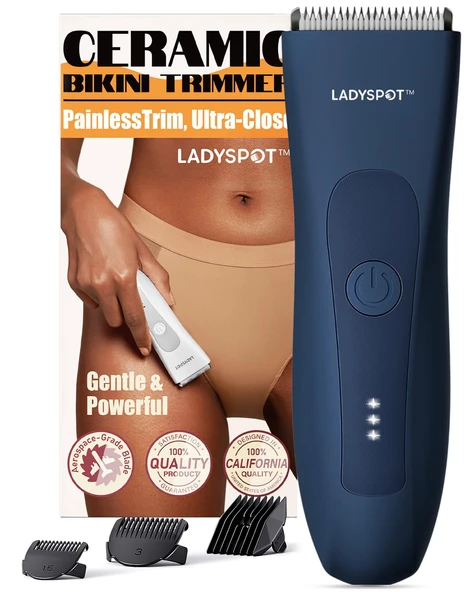 LADYSPOT™ Kadın Saç Tıraş Makinesi (Mürekkep Safir) ürün görseli 1