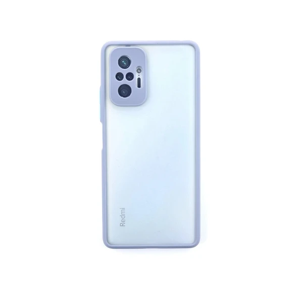 Xiaomi Redmi Note 10 Pro Kılıf Montreal Silikon Kapak - Gri ürün görseli 1