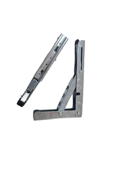 METAL Mandallı Katlanabilir Masa Konsolu ÇİNKO 30cm (1çift) ürün görseli 1